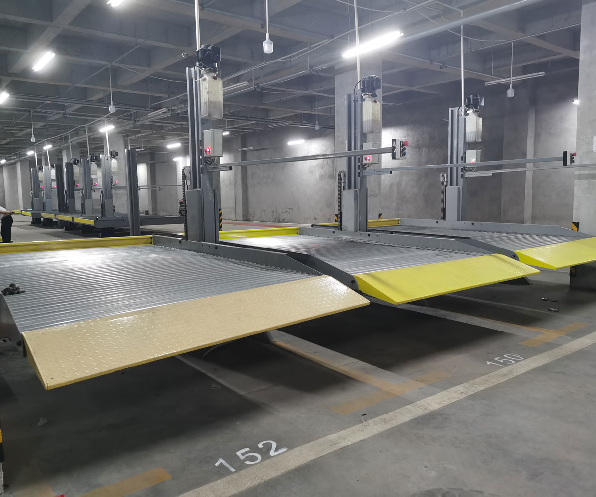 四柱簡易式機械停車場收購